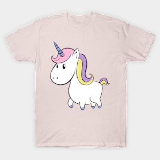 Chubby Unicorn girl T-Shirt